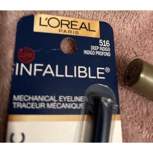 Lot L'OREAL Infallible Pro-matic Eye Pencil #516 Deep Indigo Paints And Shadow 4 - Picture 2 of 7
